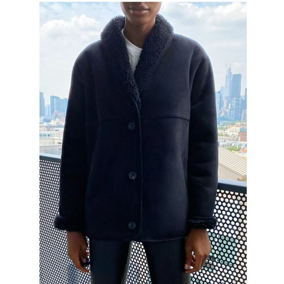 Aritzia Wilfred Free Stallion Jacket, Black, Size 2XS - Picture 1 of 8